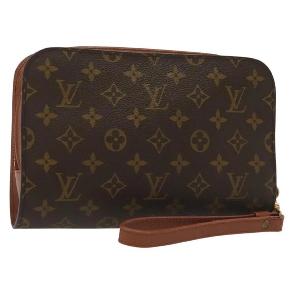 LOUIS VUITTON Monogram Orsay Clutch Bag M51790 LV Auth ep10190 - Picture 1 of 16